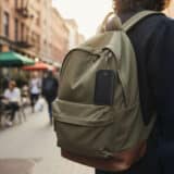 LUGGAGE TAG - Durable RCS PU Luggage Tag with Secure Wire Cable Loop - Image 2