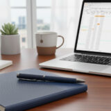 DELUXE PEN - Classy Metal Pen with PU Cover for a Luxurious Writing Experience - Image 12