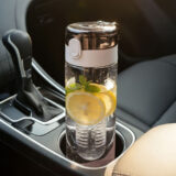 TRITAN BOTTLE - 750ml Transparent Water Bottle with Built-in Filter - Image 3