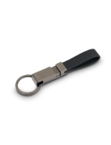 CHIC KEYCHAIN - Innovative Slide-Down Keyholder in PU and Gunblack Metal - Image 5