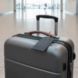 LUGGAGE TAG - Durable RCS PU Luggage Tag with Secure Wire Cable Loop - Image 4