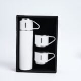 SHARING SET - 500ml Vacuum Flask with 2 Stainless Steel Cups for Hot and Cold Drinks - Image 2