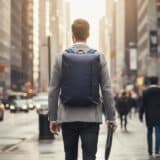 CASUAL BACKPACK | Lightweight Snow Nylon Backpack for 15.6" Laptops - Image 11