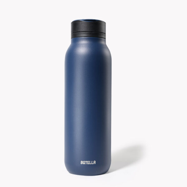B_900ml_BLUE1 BOTELLA PRO - 900ml Multi-Functional Drink Bottle with Magnetic Phone Loop - Image 20