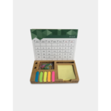 BAM ORGANIZER - Eco-Friendly Bamboo Desktop Organizer with Calendar, Sticky Notes, and Mouse Pad - Image 4