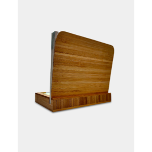 BAM ORGANIZER - Eco-Friendly Bamboo Desktop Organizer with Calendar, Sticky Notes, and Mouse Pad - Image 5