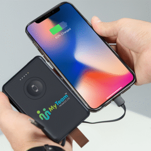 RING POWER: 5000mAh Power Bank with Built-In Cables & Wireless Charging for Apple and Samsung Watches - Image 6