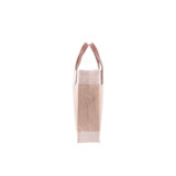 JUCO TOTE - Stylish Laminated Natural Juco Tote Bag with PU Leather Accents - Image 3