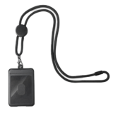 SMART ID Dark Grey - Versatile ID Holder with Built-in Tracker and Phone Stand