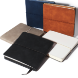 COZY NOTE - Elegant A6 Notebook with 120 Sheets and Document Pocket - Image 4
