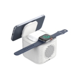 3 in 1 WHEAT BLAST Wireless Charger - 3-in-1 Wireless Charger with 5W Speaker - Image 2