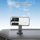 BENDI - 360° Free Rotation Magnetic Phone Holder in Soft Aluminium Alloy - Image 4