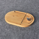 ANTI STRESS bambo wireless charger stand - Bamboo Wireless Desktop Spinner with 15W Charging Capability - Image 5