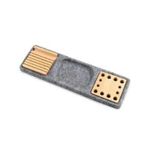 BAMFELT - Eco-Friendly Pen, Phone, and Tray Organizer for Your Desk