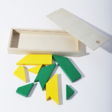 T PUZZLE - Wooden Puzzle for Creative Shape Building - Image 4