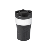 BAYAMO MEZZO Black - Premium 320ml Double Wall Thermal Mug with Customizable Grip - Image 2