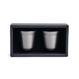 ESPRESSO SET - Premium 2-Piece Double Wall Stainless Steel Espresso Cups - Image 3