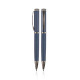 CORPORATE SET - Executive 3D PU Notebook, 5000mAh Power Bank, RFID Card Holder & Metal Pen - Image 3