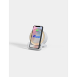 NIGHT LIGHT SPEAKER - Wheat - Eco-Friendly Bluetooth Speaker with Wireless Charging - Image 4