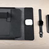 LAP-HOLD Dark Grey - Multifunctional Laptop Sleeve with 3-in-1 MagSafe Charger - Image 8