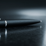 METAL PEN - Premium Stainless Steel Twist Pen with Rubberized Coating and Chrome Accents - Image 6