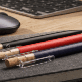 ALU-BAM PEN - Eco-Innovative Pen Crafted from Recycled Aluminum and Bamboo - Image 2