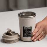 COFI MUG - 350ml Eco-Friendly Double Wall Suction Mug - Image 5