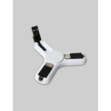 SPINNER WITH CHARGING CABLES – 3-in-1 Anti-Stress Device & Charging Cable Set - Image 2