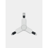 SPINNER WITH CHARGING CABLES – 3-in-1 Anti-Stress Device & Charging Cable Set - Image 3