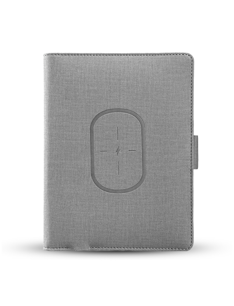 A5 SIZE NOTEBOOK - Wireless Charging Organizer with 5000mAh Power Bank - Image 4