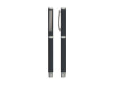 SLIM ROLLER - Stylish Metal Rollerball Pen with Rubberized Finish - Image 5