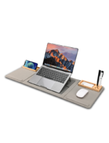 DESKMATE - Foldable Desk Pad Organizer with Laptop Stand and Bamboo Accessories - Image 3