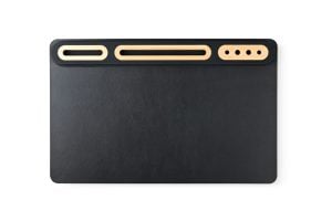 SOFTIDESK ORGANIZER - Eco-Friendly Desk Mat with Bamboo Holders for Ultimate Organization - Image 4