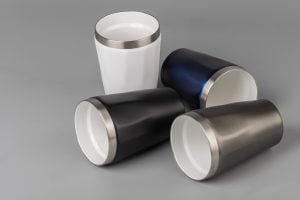 CALYPSO TUMBLER PRO - Double Wall Geometric Mug for Hot and Cold Drinks - Image 2