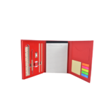 TRI-FOLD STATIONERY SET - All-in-One Stationery Organizer with Craft Paper Cover - Image 3