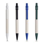 MILKY PEN - Fun Push Button Ballpen with Milk Carton Design and Blue Ink