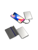 INE WALLET - Stylish Genuine Leather Wallet with Built-in 3,000mAh Battery and RFID Protection - Image 3
