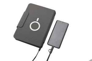 MAG-NOTE - A5 Fast Charging Notebook Organizer with 8000mAh Power Bank and USB - Image 4