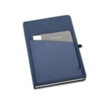 SIMPLE NOTE - A5 Linen Notebook with Lycra Pockets and Pen Holder - Image 2