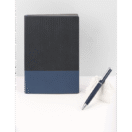 AGENDA - Classy Soft PU Notebook with 120 Sheets in Unique Corrugated Design - Image 3
