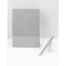 AGENDA - Classy Soft PU Notebook with 120 Sheets in Unique Corrugated Design - Image 4
