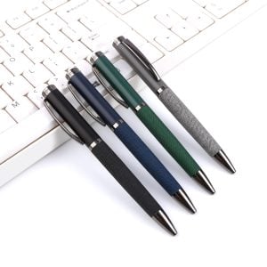 STELLAR PEN - Eco-Friendly Metal Pen with Recycled PU Body and Chrome Plated Clip - Image 3