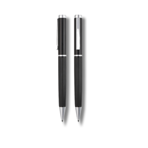 AGENDA PEN - Stylish Metal Pen with Corrugated Design for Effortless Writing - Image 5