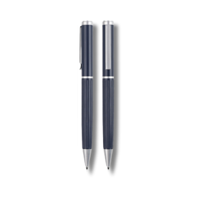 AGENDA PEN - Stylish Metal Pen with Corrugated Design for Effortless Writing - Image 4