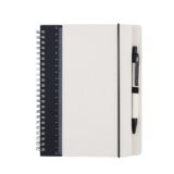MILKY NOTE - A5 Hard Cover Spiral Notebook with Milk Paper and Ruler - Image 6