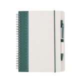 MILKY NOTE - A5 Hard Cover Spiral Notebook with Milk Paper and Ruler - Image 3