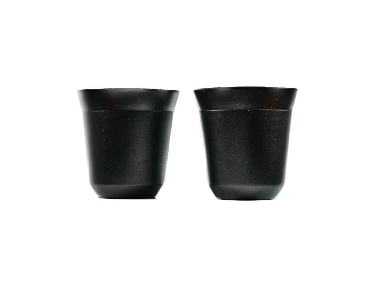 ESPRESSO SET - Premium 2-Piece Double Wall Stainless Steel Espresso Cups