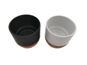 CORK MINICUP - 140ml Stoneware Espresso Cup with Cork Base for Sublimation Branding - Image 6