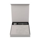 AGENDA SET - Elegant Notebook, Metal Pen, and Bookmark Gift Set - Image 2