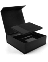 AGENDA WELCOME SET - Complete Corporate Gift Set with Notebook, Pen, RFID Holder & Flask - Image 6